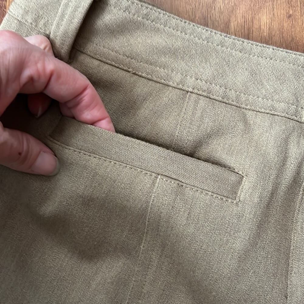 Like new Talbots light brown slacks - Picture 12 of 13